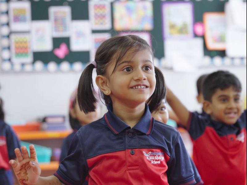 Children at Chitrakoota Montessori